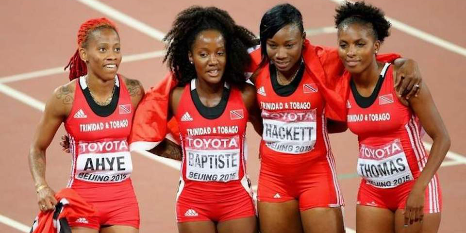 IAAF World Champs Women's 4x100 Beijing 2015