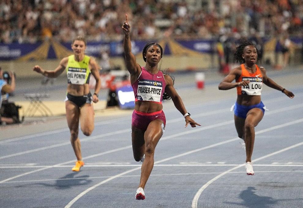 Meets & Features : FASTEST IN THE WORLD THIS YEAR: Jamaica's Shelly-Ann Fraser-Pryce 100M Diamond League Paris